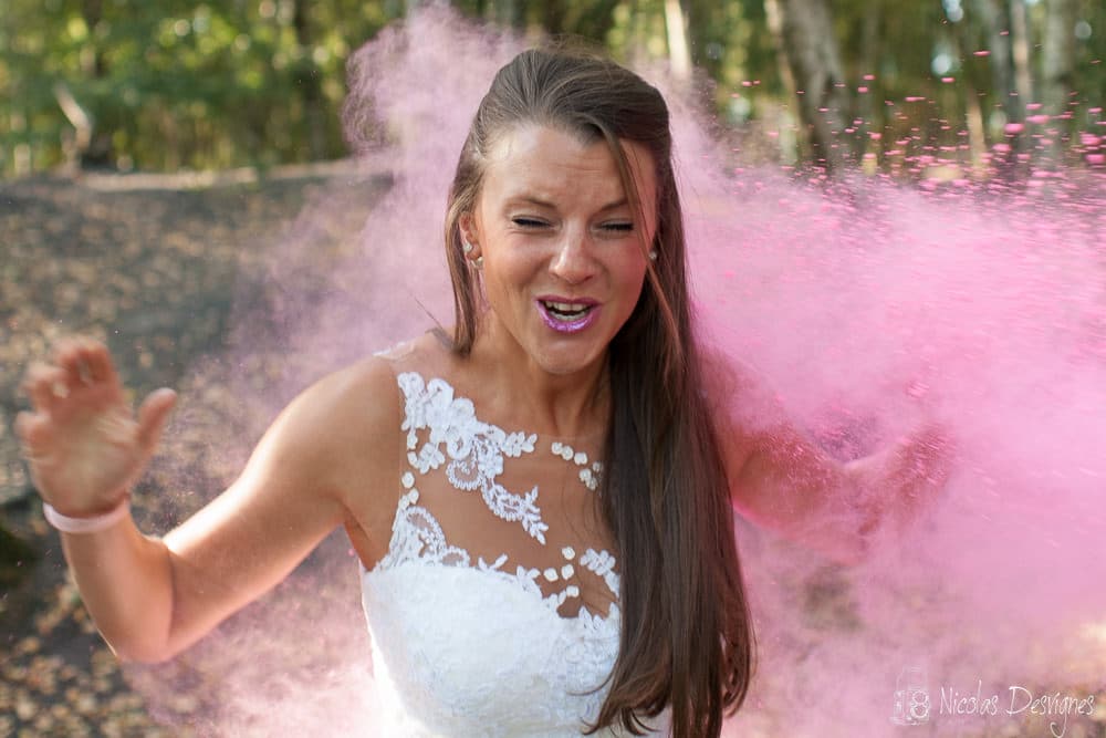 mariage trash the dress Nicolas Desvignes