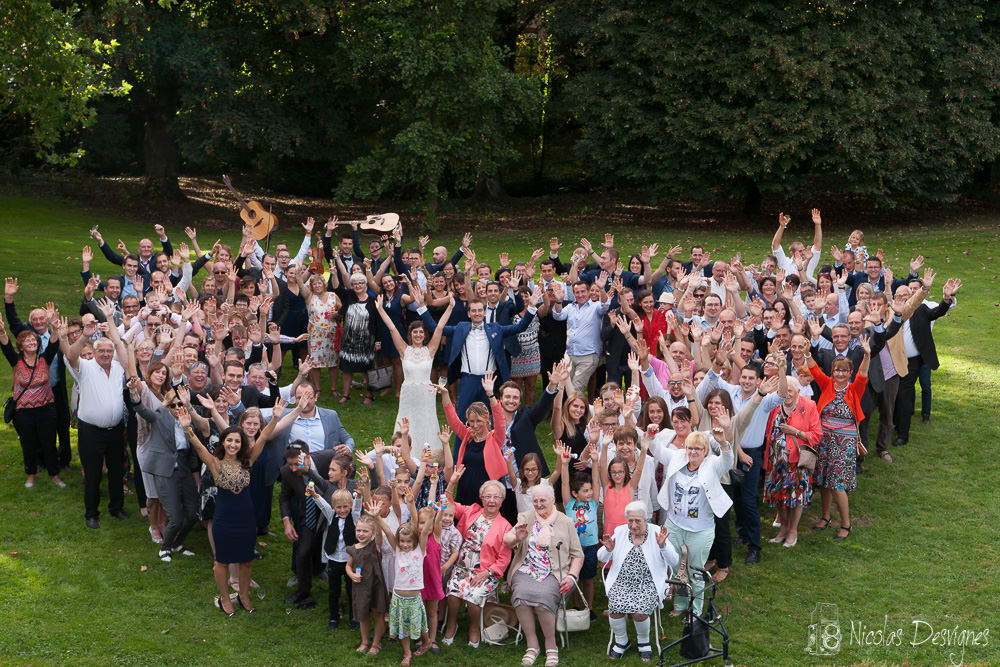 Mariage à la Gentilhommière d'Artres 11 coeur mariage