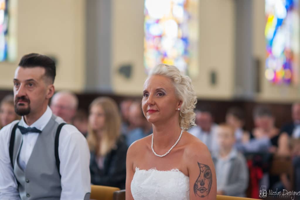 Mariage rockabilly 13 église