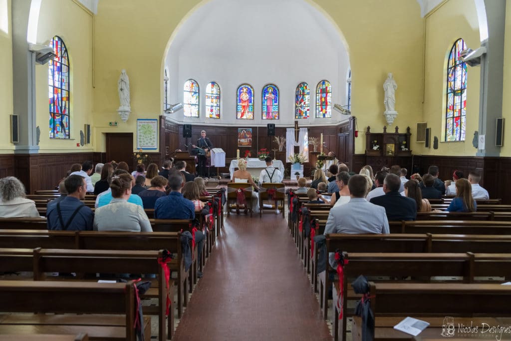 Mariage rockabilly 14 cérémonie mariage église