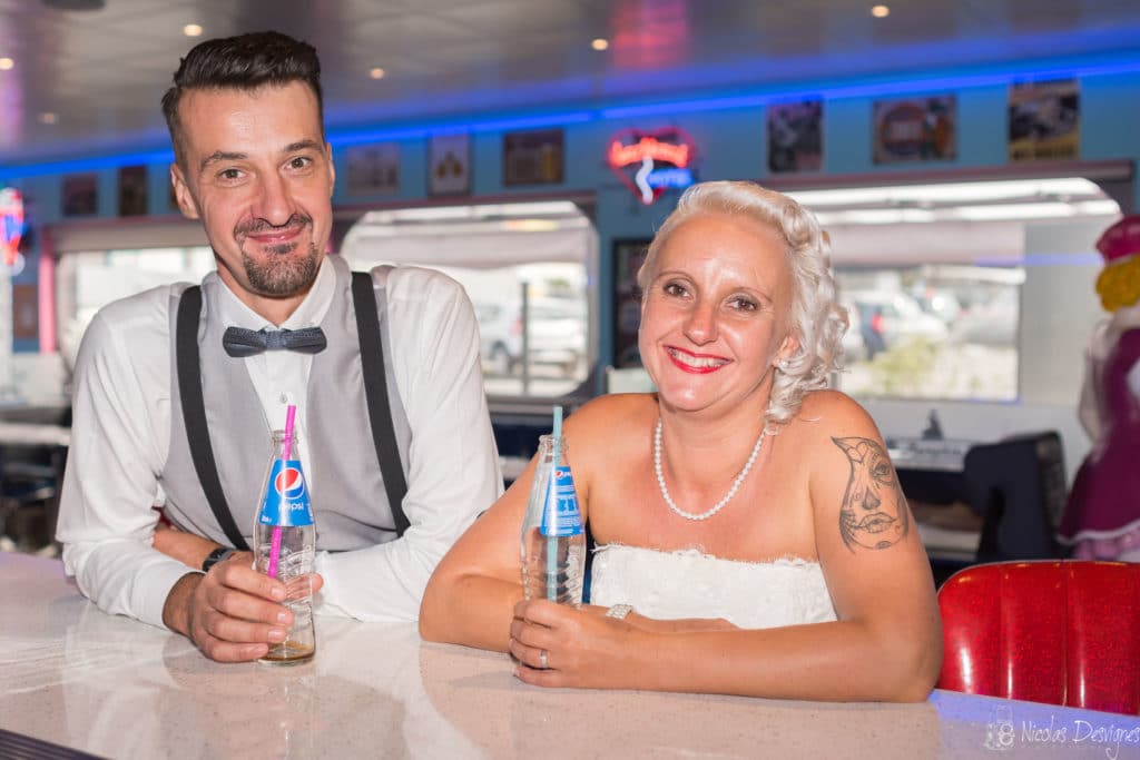 Mariage rockabilly 21 memphis coffee lens