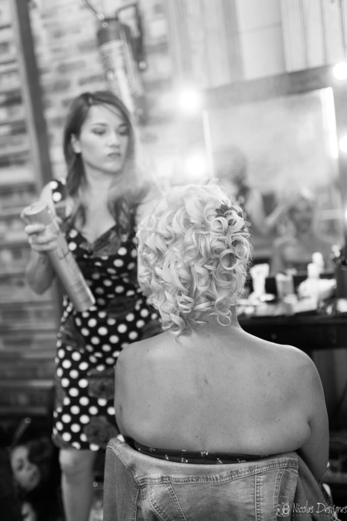 Mariage rockabilly 1 coiffure mariage rétro vintage pinup