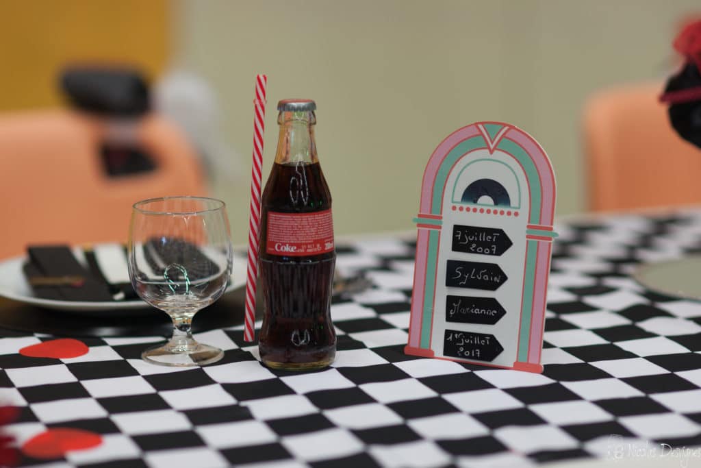 Mariage rockabilly 17 déco mariage rétro